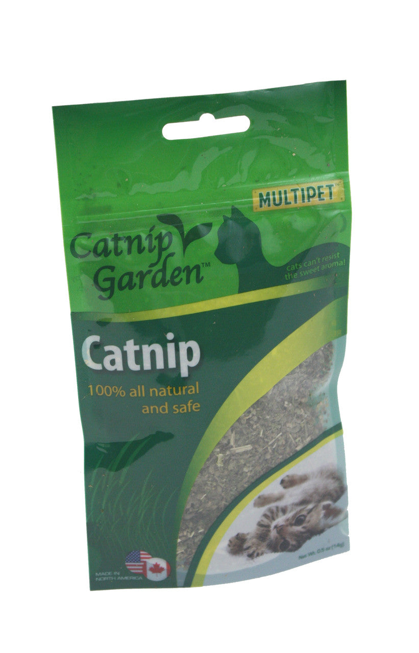 Multipet Catnip Garden North American Catnip Gusseted Bag 0.5oz