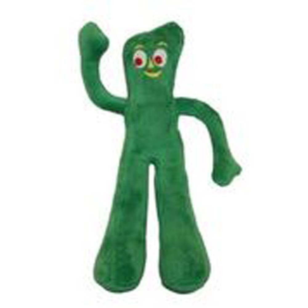 Multipet Gumby Plush Dog Toy 9 in