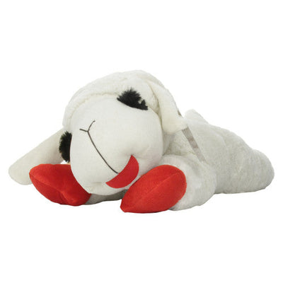 Multipet Lamb Chop Dog Toy Multi - Color 24