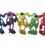 Multipet Loofa Dog Toy w/ Rope Body Assorted 11 in