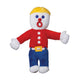 Multipet Mr. Bill Plush Dog Toy Multi - Color 10
