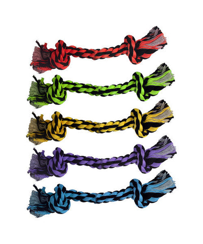 Multipet Nuts for Knots 2 - Knot Rope Dog Toy Assorted 9