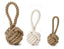 Multipet Nuts For Knots with Tug Toy Assorted 4 in - Dog