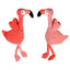 Multipet Pet Envy Corduroy Flamingos Dog Toy Assorted 17 in
