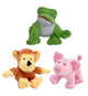 Multipet Pet Envy Puppy Buddies Dog Toy Assorted 5
