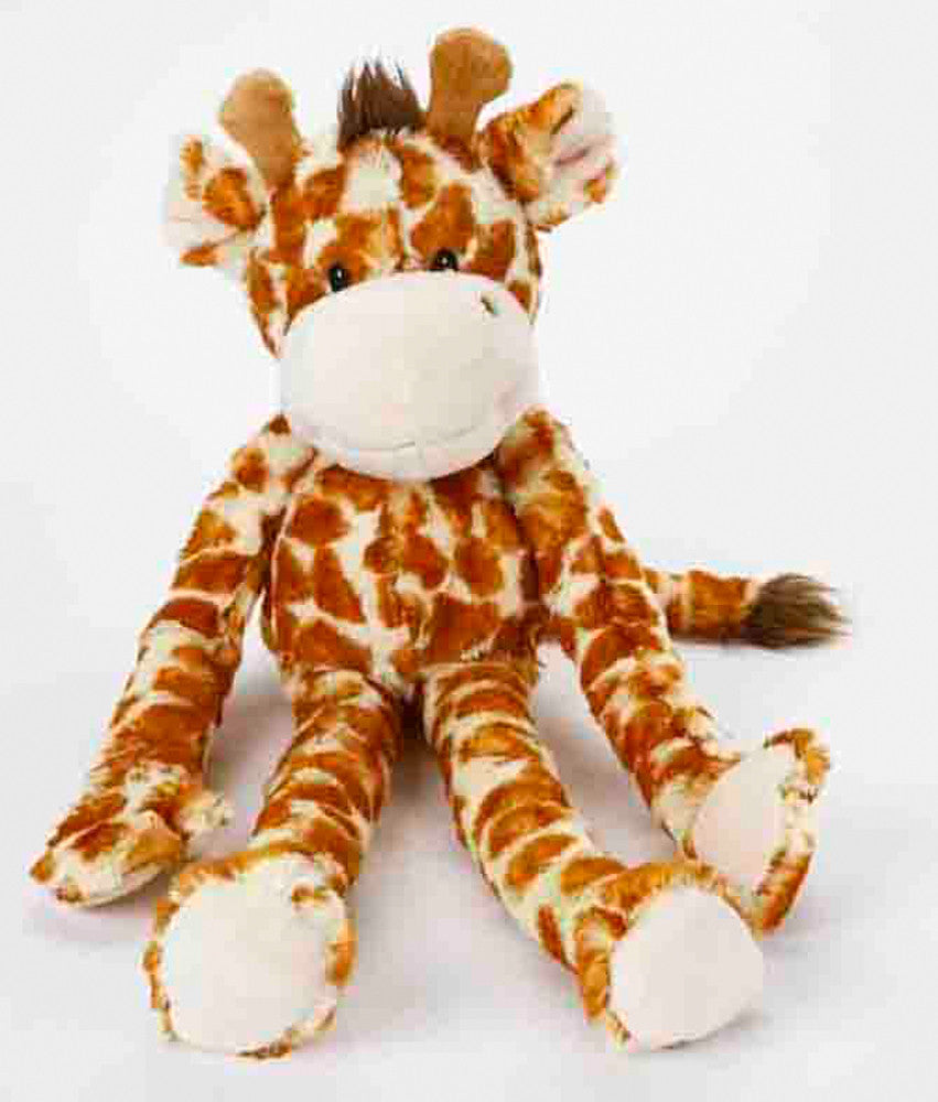 Multipet Swingin Safari Dog Toy Giraffe Assorted 19 in