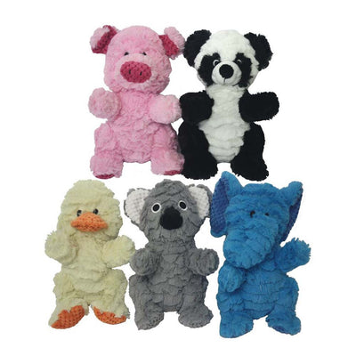 Multipet Wrinkleez Plush Dog Toy Assorted 9 in