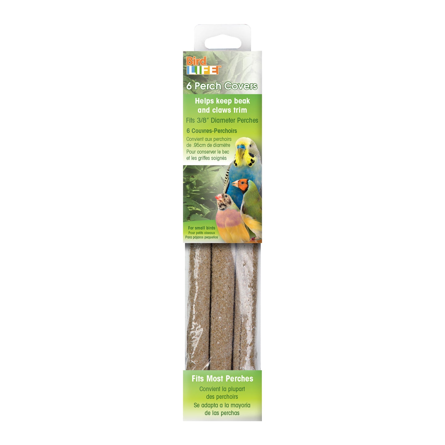 Penn-Plax Bird Life Perch Covers Small, 6 pk 030172902949