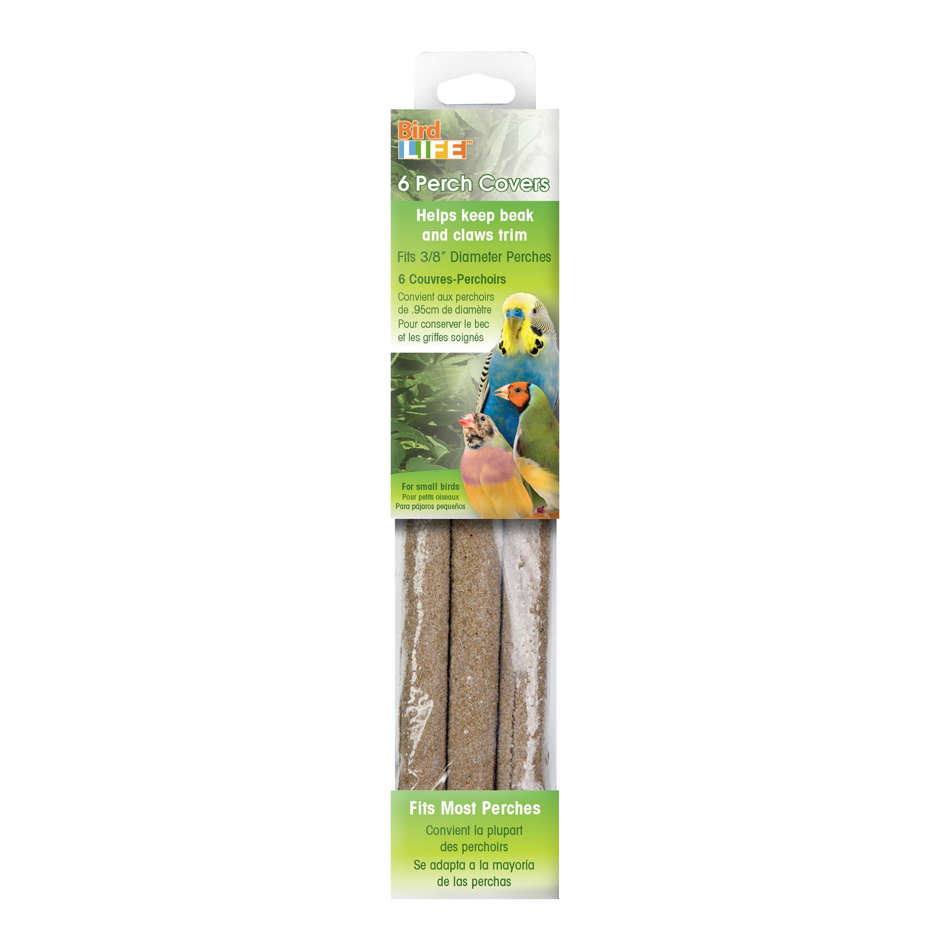 Penn-Plax Bird Life Perch Covers Small, 6 pk 030172902949