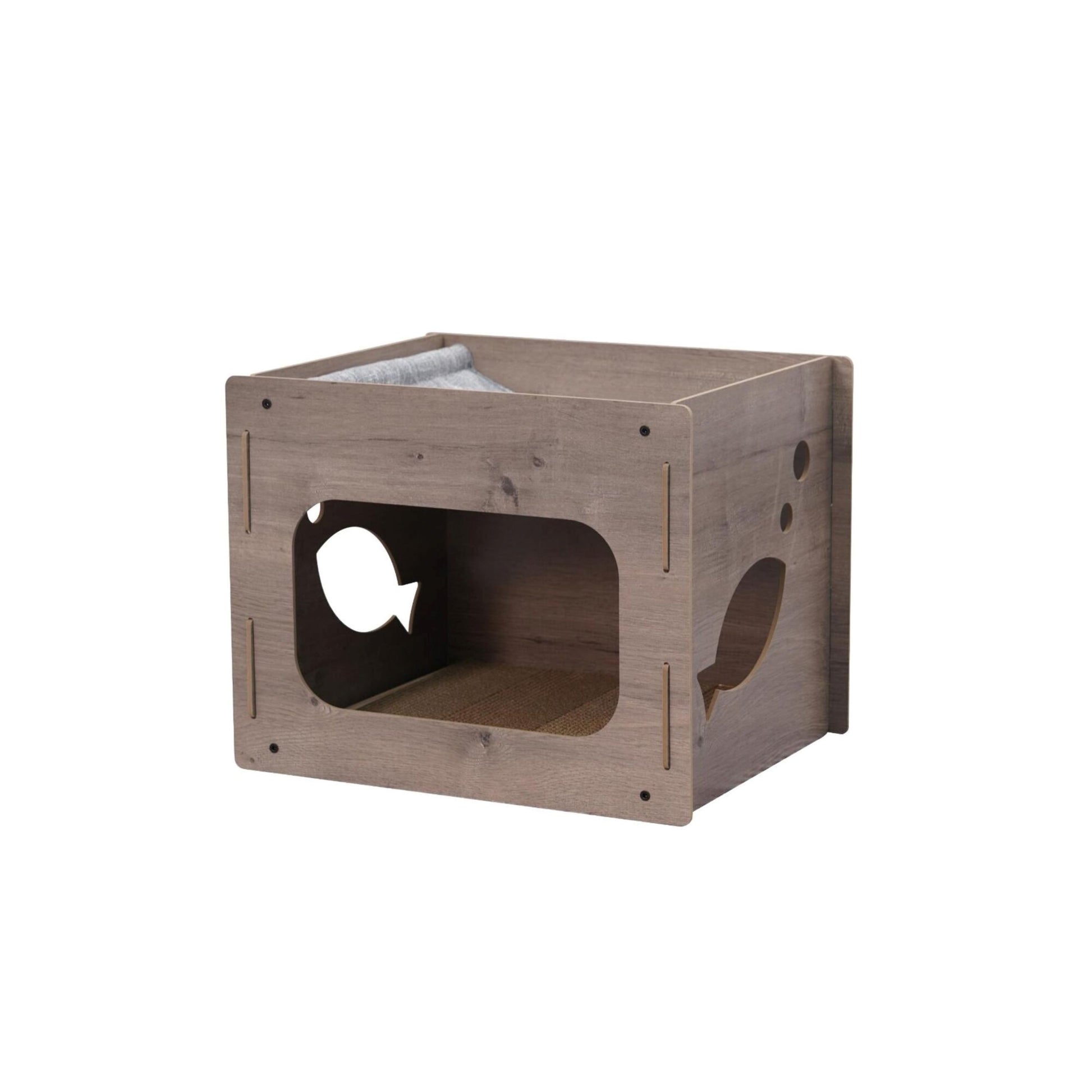 PetPals Jodie Condo Cat Scratcher Brown 14.5 in 818483018999