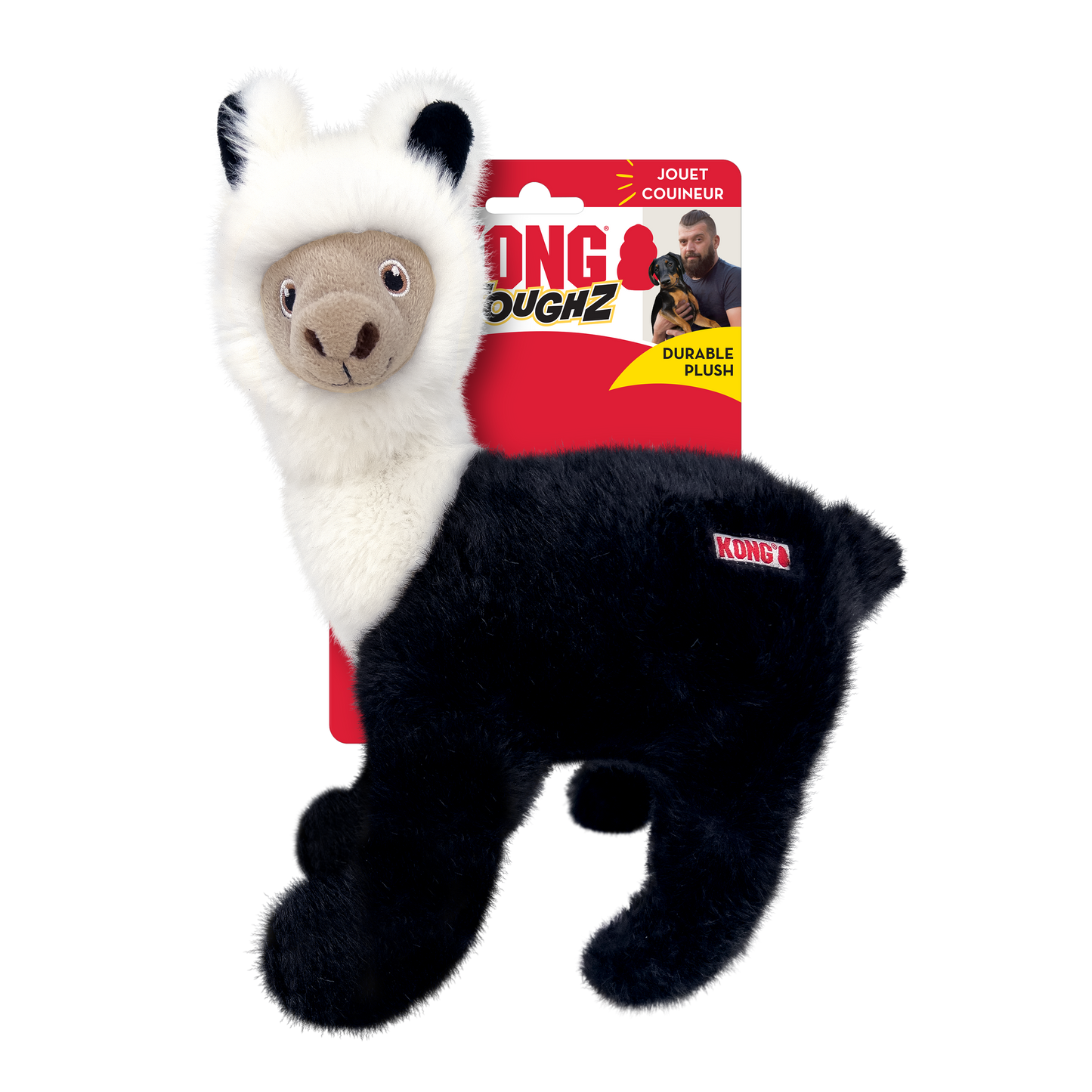 KONG Toughz Dog Toy Llama Medium 035585505909