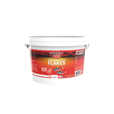 Omega One Freshwater Flakes Fish Food 12 oz 698220016118