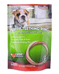 N - Bone Puppy Teething Ring Chicken Flavor 6 PackN - Bone {L + 1x} 575017 - Dog