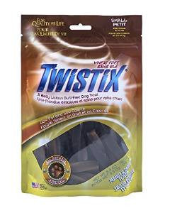 N - Bone Twistix Peanut/Carob Small 5.5z {L + 1} 575014 - Dog