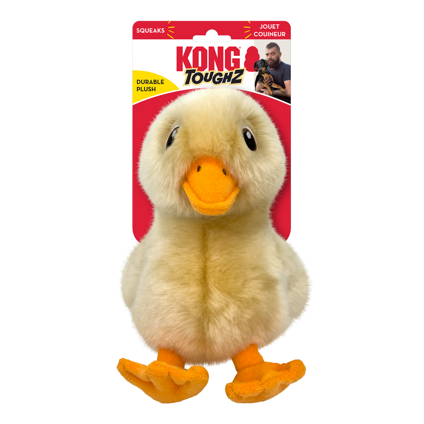 KONG Toughz Dog Toy Duck Medium 035585505886