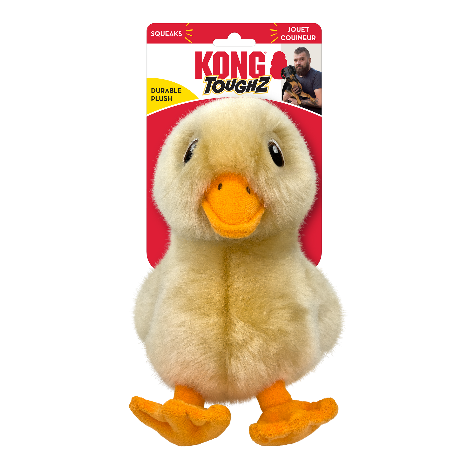 KONG Toughz Dog Toy Duck Medium 035585505886