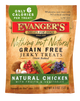 Evanger's Nothing But Natural Grain Free Jerky Dog Treats Chicken 4.5 oz 077627601033