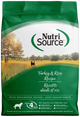 NutriSource Dry Dog Food Turkey & Rice 12 lb 073893271079