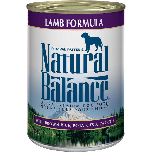 Natural Balance Lamb & Rice Can Dog Formula 12/13 oz. {L - 1}236451