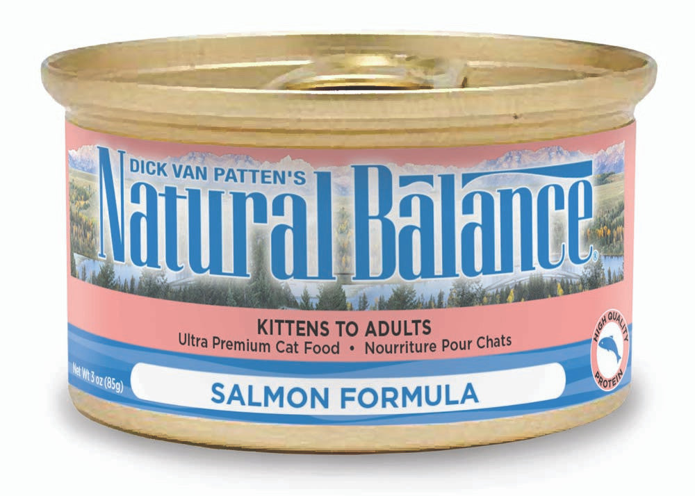 Natural Balance Pet Foods Ultra Premium Wet Cat Food Salmon 5.5oz 24pk