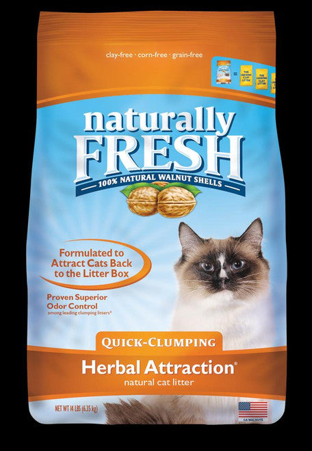 Naturally Fresh Herbal Attraction Clumping Litter 14lb {L - 1}596528 - Cat