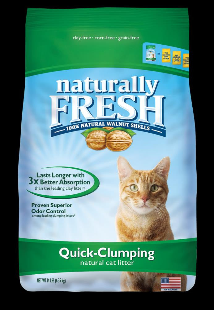Naturally Fresh Quick Clumping Litter 14lb {L-1}596524 750244220022