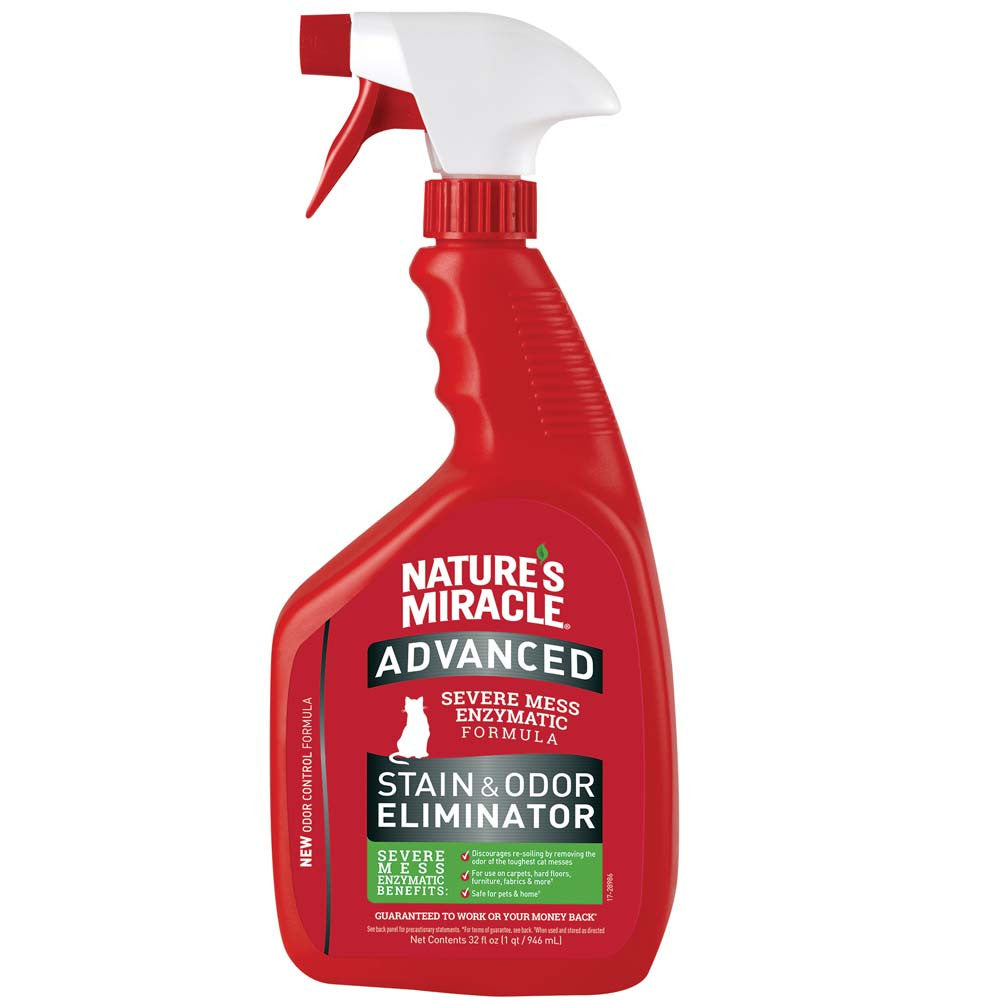 Nature's Miracle Just for Cats Advanced Stain & Odor Remover 32 fl. oz