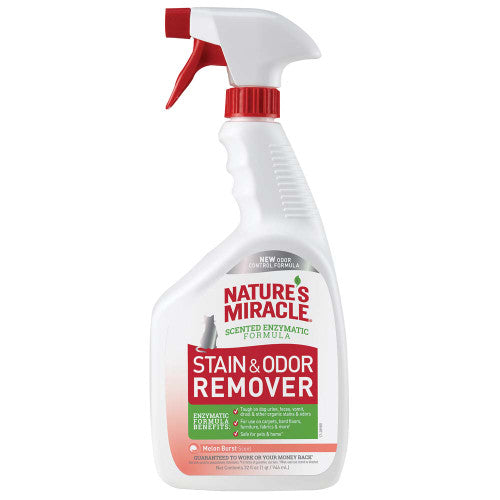 Nature’s Miracle Just for Cats Stain & Odor Remover Melon Burst 32 fl. oz - Cat