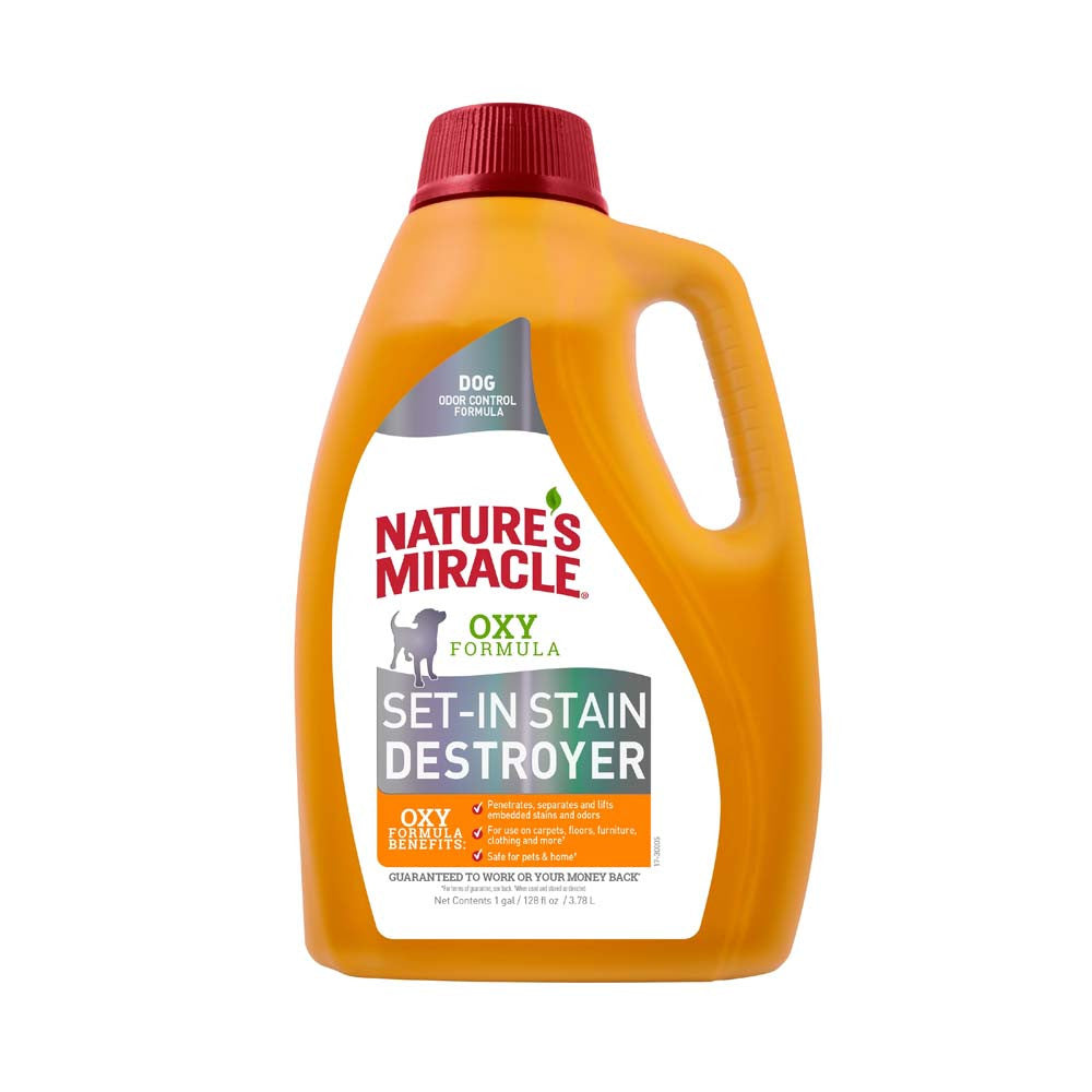 Nature's Miracle Oxy Formula Set-In Dog Stain Destroyer 128 fl. oz