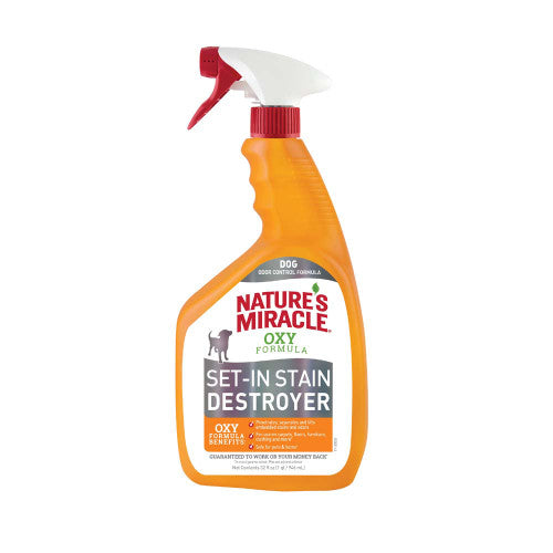 Nature’s Miracle Oxy Formula Set - In Dog Stain Destroyer 32 fl. oz