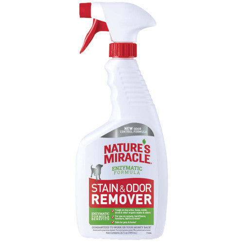 Nature’s Miracle Stain & Odor Remover 24 Ounces - Dog