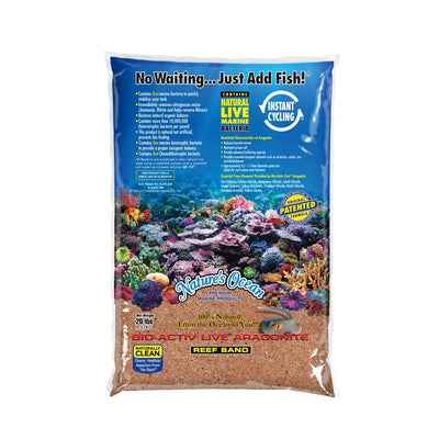 Nature's Ocean Bio-Activ Live Aragonite Australian Live Sand 2/20 lb