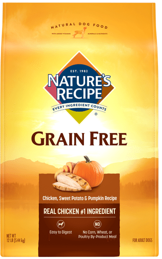 Nature's Recipe Grain Free Chicken Dog 24 lb. {L-1}799887 730521506117