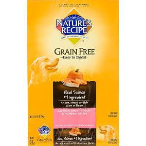 Nature’s Recipe Grain - free Salmon Sweet Potato And Pumpkin Dry Dog Food - 24 - lb - {L - 1}