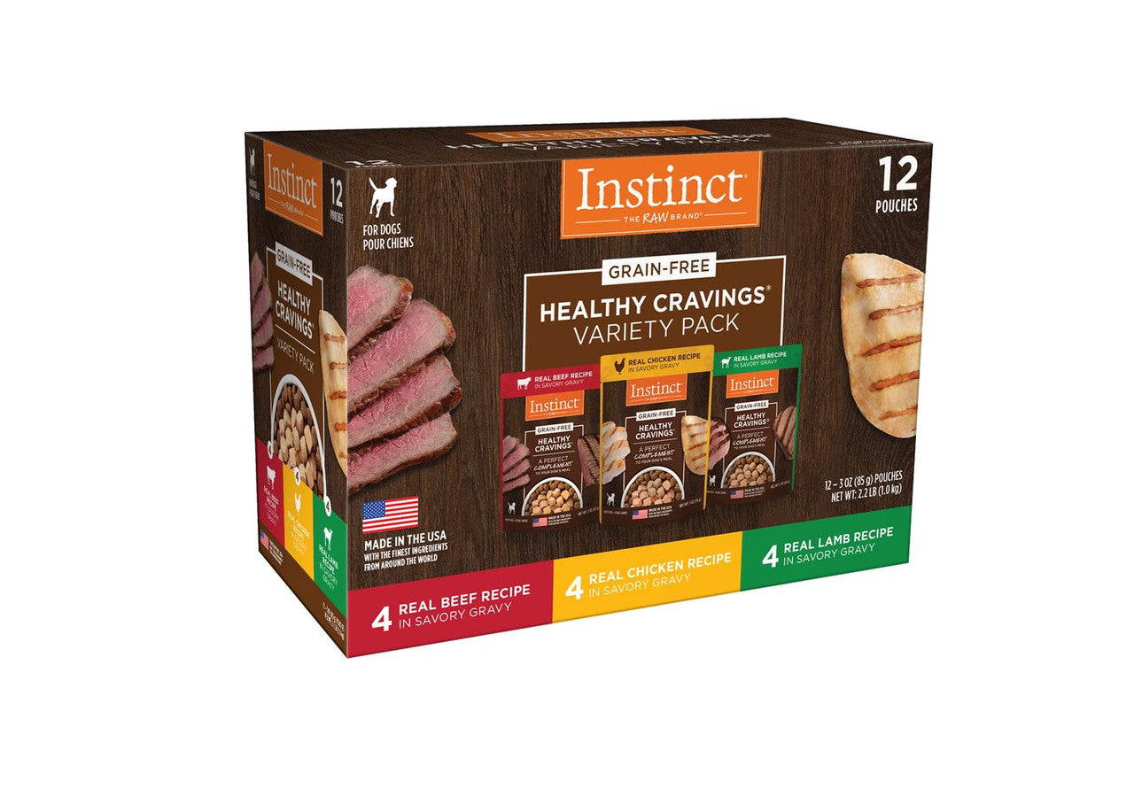 Nature's Variety Instinct Healthy Craving Grain Free Variety pack 2-12/3oz {L-1}699985 769949617068