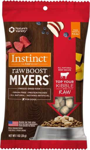 Nature’s Variety Instinct Raw Boost Mixers Beef Dog 32/ 1 oz {L - 1}699869