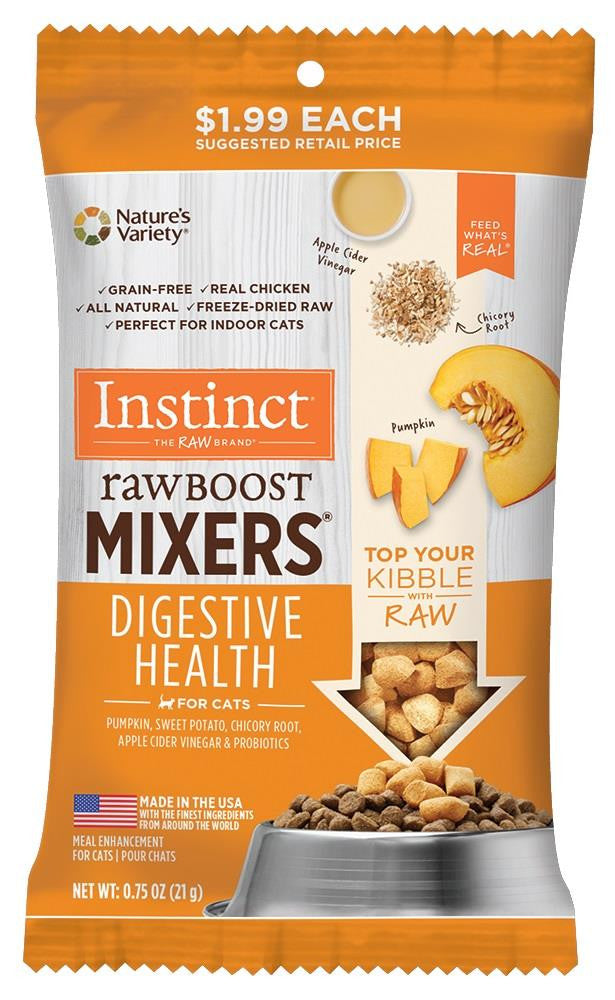 Nature's Variety Instinct Raw Boost Mixers - Digestive Health Cat .75oz {L+1}699964 769949701088