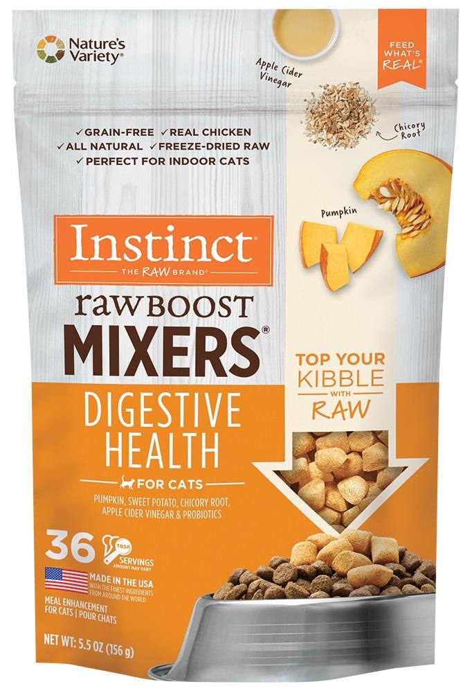 Nature's Variety Instinct Raw Boost Mixers - Digestive Health Cat 5.5oz {L+1}699963 769949601098