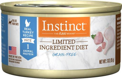 Nature's Variety LID Turkey Formula Feline 24/3 Oz {L-1} 699028 769949605751