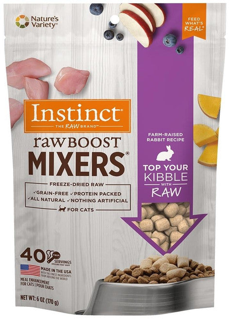 Nature’s Variety Raw Boost Mixers Rabbit 6z {L + 1}699576 - Cat