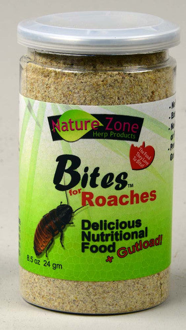 Nature Zone Bites for Roaches 8.5 oz - Reptile