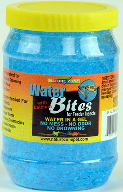 Nature Zone Cricket Water Bites with Calcium 32 oz - Reptile