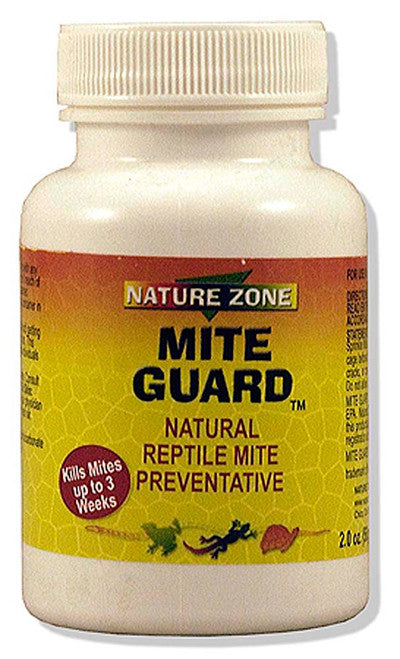 Nature Zone Mite Guard Parasite Preventative Powder 2 oz - Reptile