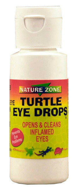 Nature Zone Turtle Eye Drops for Inflammed Eyes 2 fl. oz - Reptile
