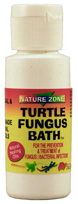 Nature Zone Turtle Fungus Bath Antifungal and Antibacterial Treatment 2 oz - Reptile