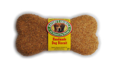 Natures Animals Original Dog Treat Display Cheddar Cheese 4 in 24 ct