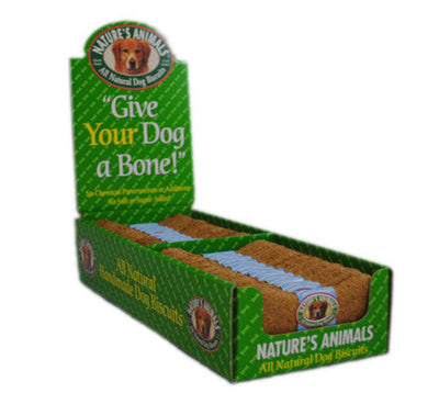 Natures Animals Original Dog Treat Display Chicken 4 in 24 ct