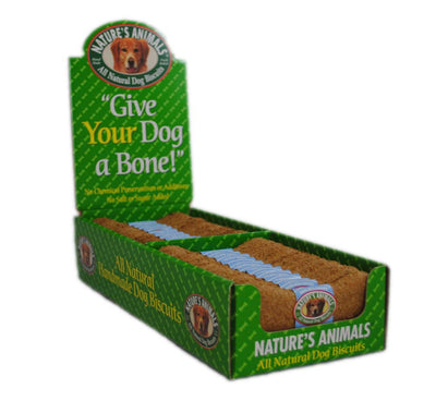 Natures Animals Original Dog Treat Display Chicken 4 in 24 ct