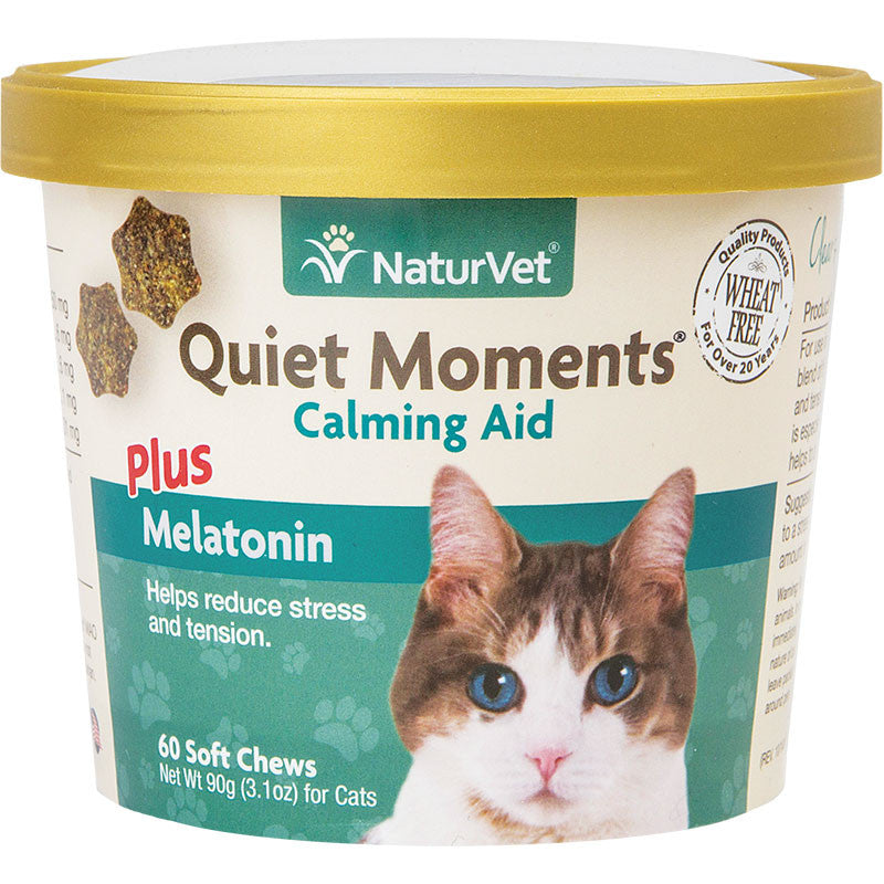 Naturvet Cat Quiet Moments Calming Chew 60 Count