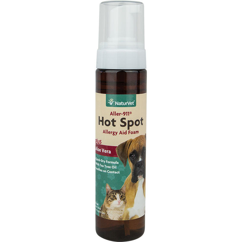 Naturvet Dog Allergy - 911 Hot Spot Foam 8oz